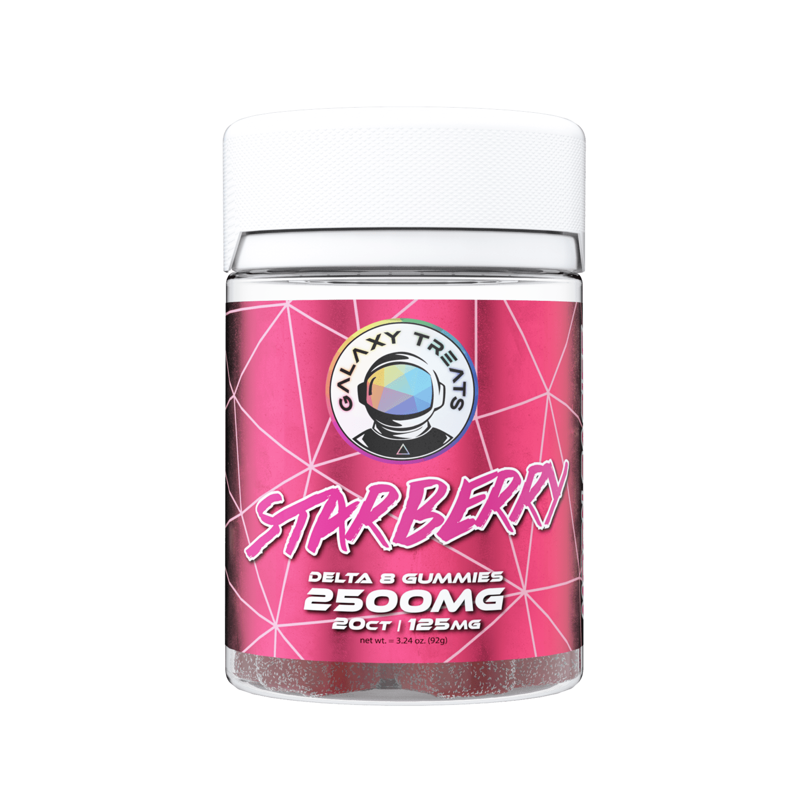 Galaxy Treats Starberry 2500mg D8 Gummies (20-CT) Best Price