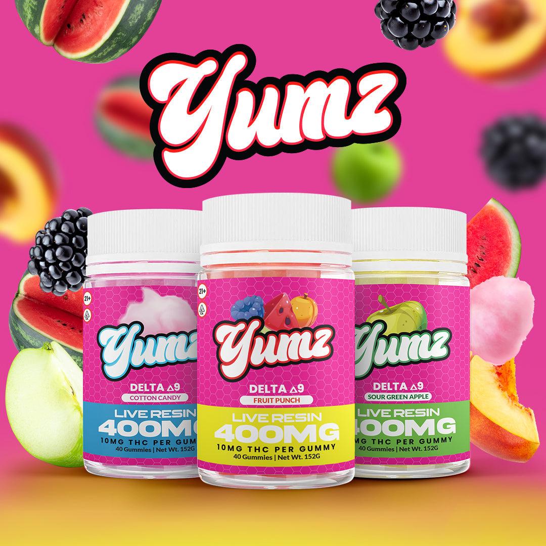YUMZ ( DELTA 9 THC GUMMIES ) 400mg ( BUNDLE ) Best Price