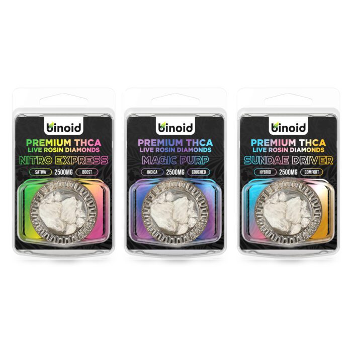 Binoid THCA Diamonds 2500mg – Bundle Best Price