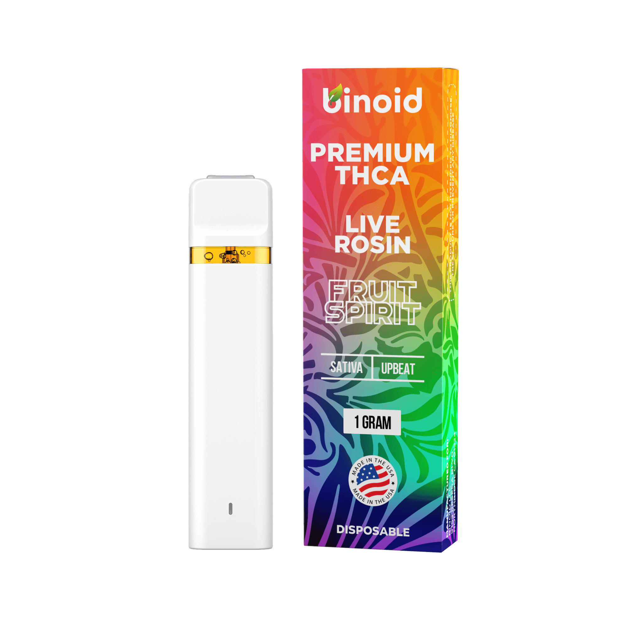 Binoid 1 Gram THCA Disposable Vapes – Live Rosin Best Price