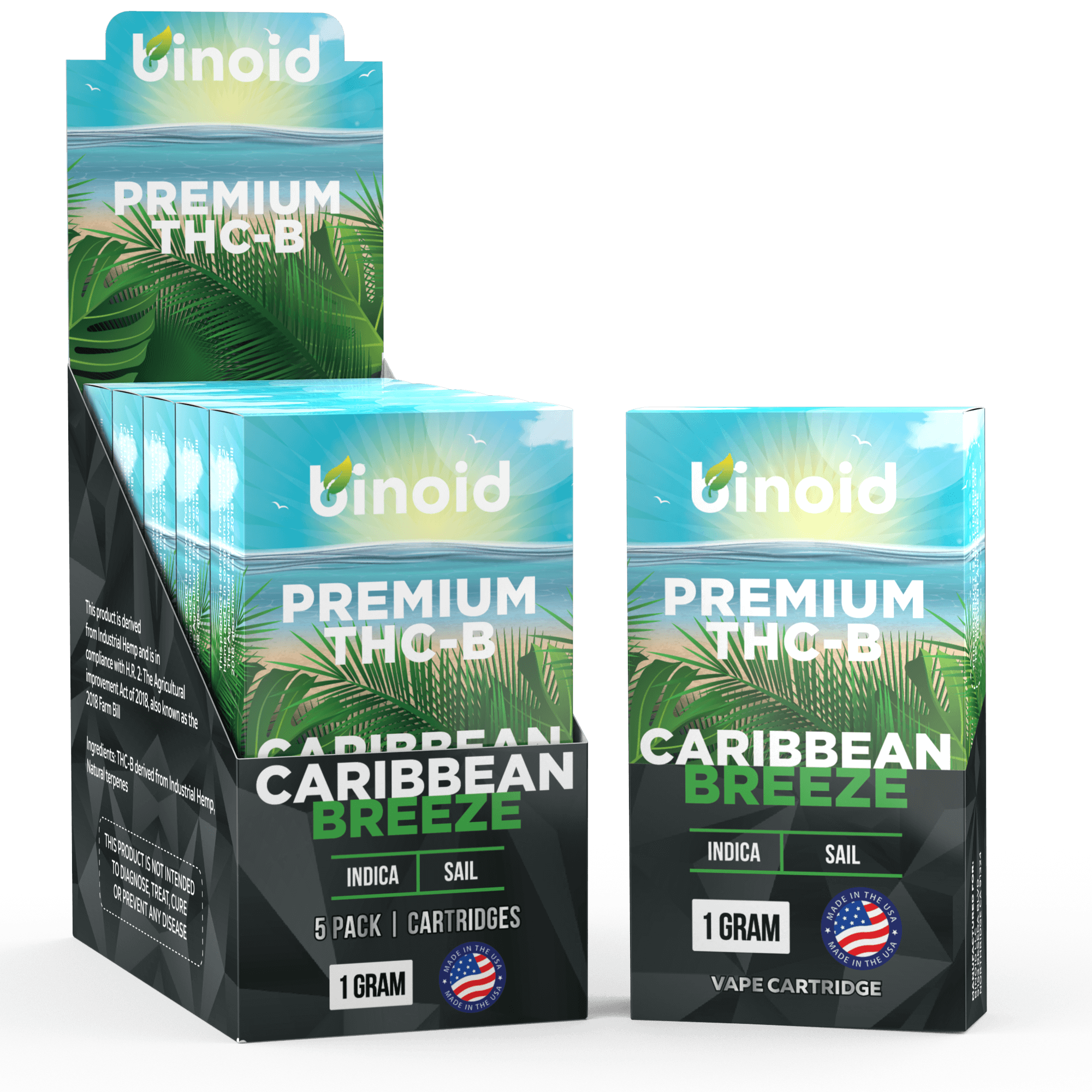 Binoid THC-B Vape Cartridge - Caribbean Breeze Best Price