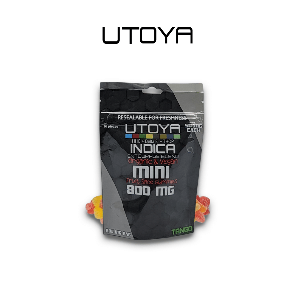 Utoya | Mini Fruit Slice THC Gummies 800mg - 4500mg Best Price