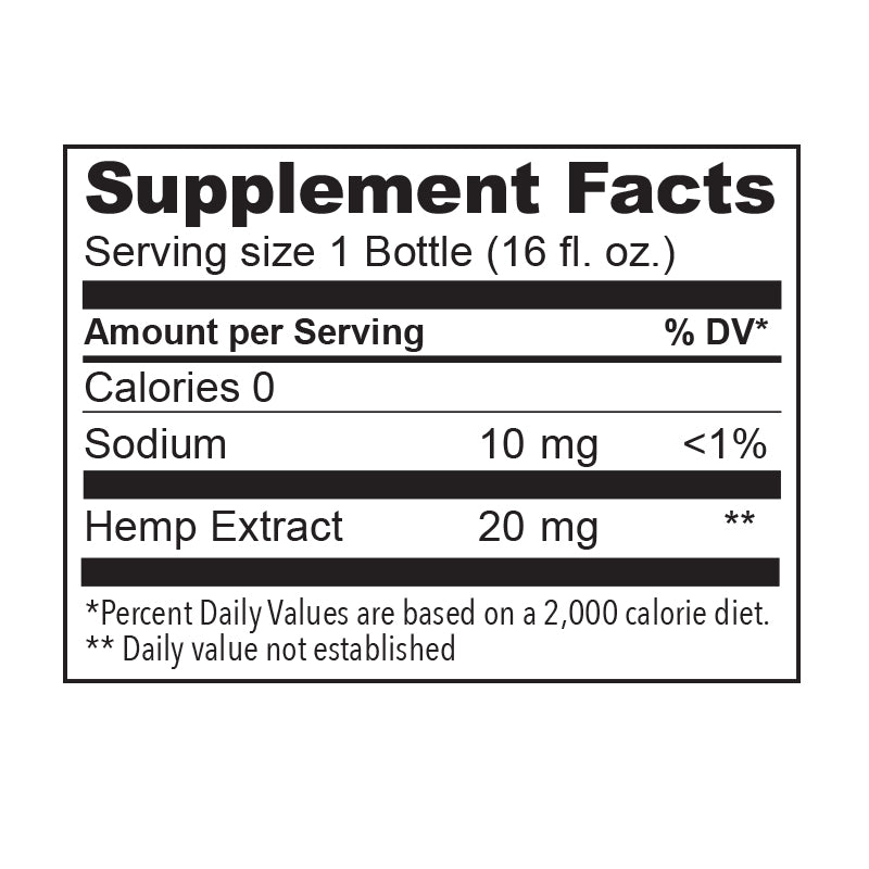 The Hemp Division Glide Case of 12 - Green Tea & Monkfruit - 20 MG CBD Best Price