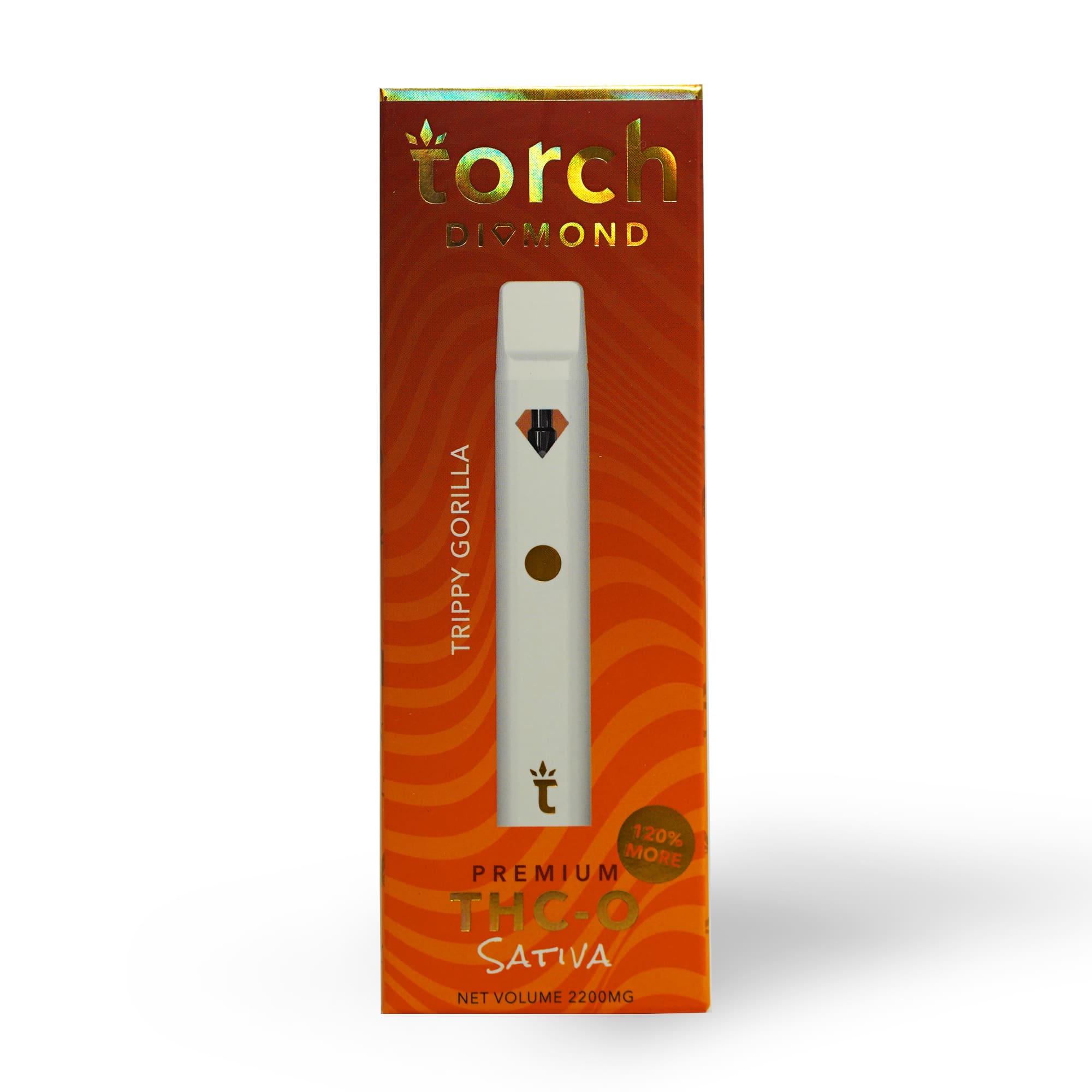Torch Diamond Trippy Gorilla THC-O + Delta 8 Disposable (2.2g) Best Price