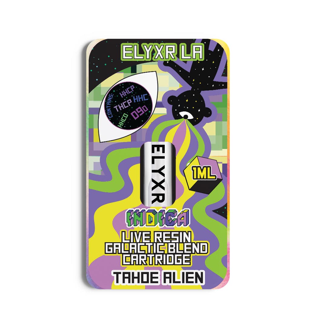 Elyxr Live Resin Galactic Blend (HHC, HHCo, THCP, HHCP, D9o) Cartridge 1 Gram (1000mg) Best Price