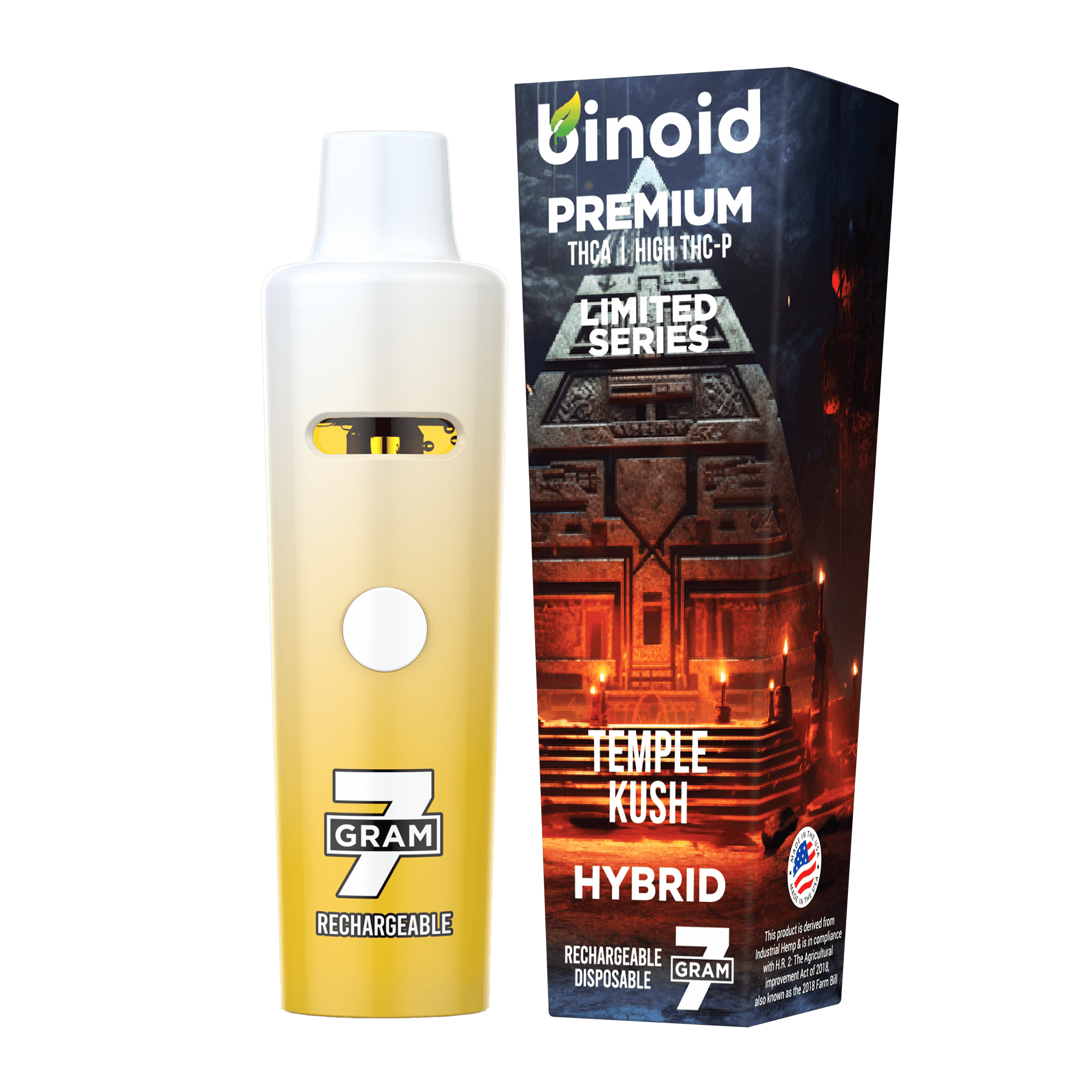 Binoid 7 Gram THCA + High THC-P Disposable Vape – Limited Series Best Price