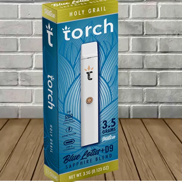 Torch Blue Lotus + D9 Sapphire Blend Disposable 3.5g Best Price
