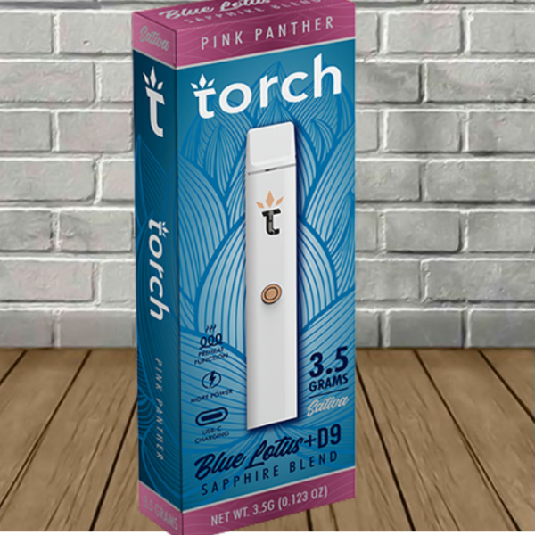 Torch Blue Lotus + D9 Sapphire Blend Disposable 3.5g Best Price