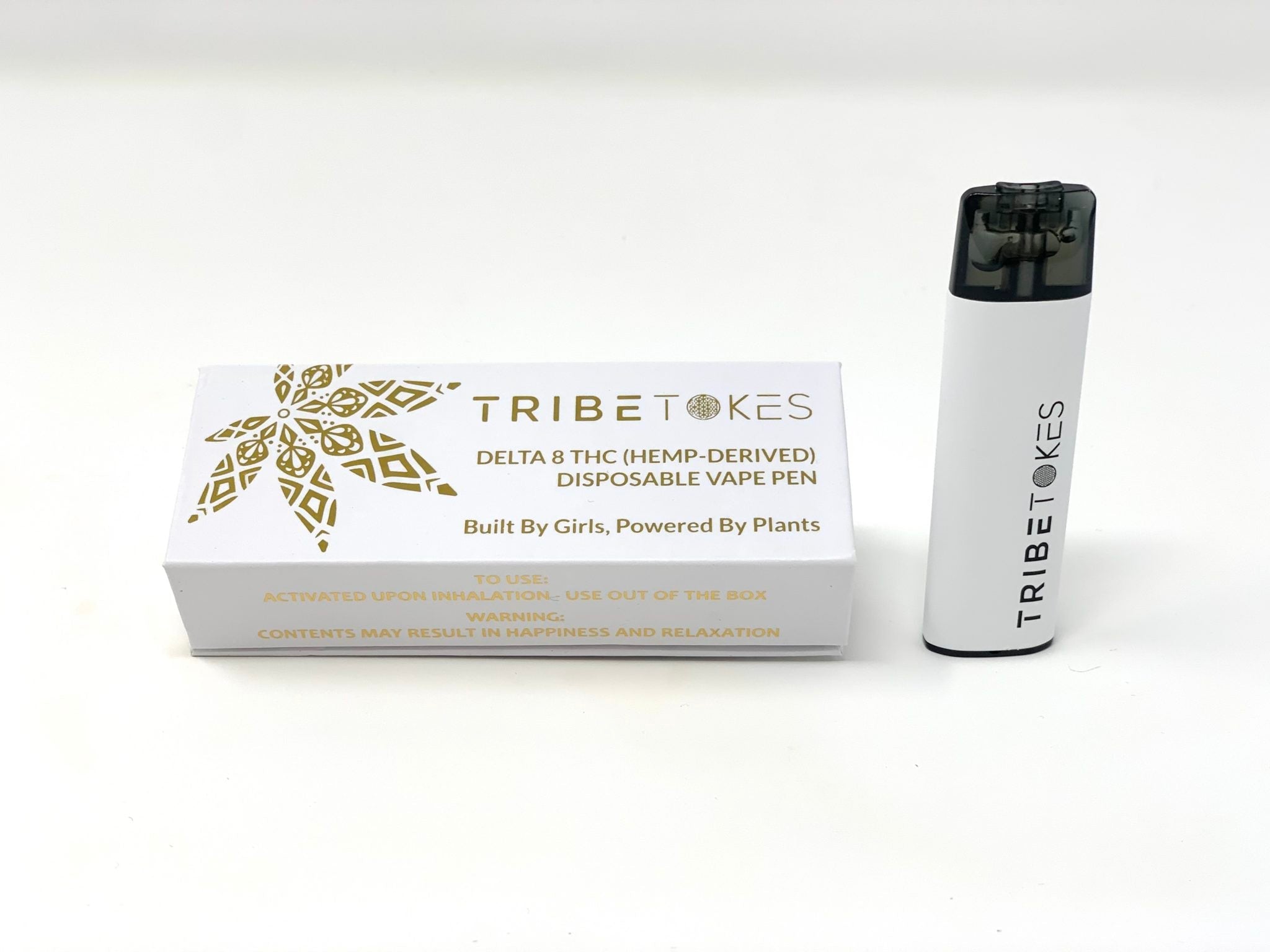 TribeTokes 1:1 Ratio Delta 8 Disposables | For Anxiety Pain and Sleep Best Price