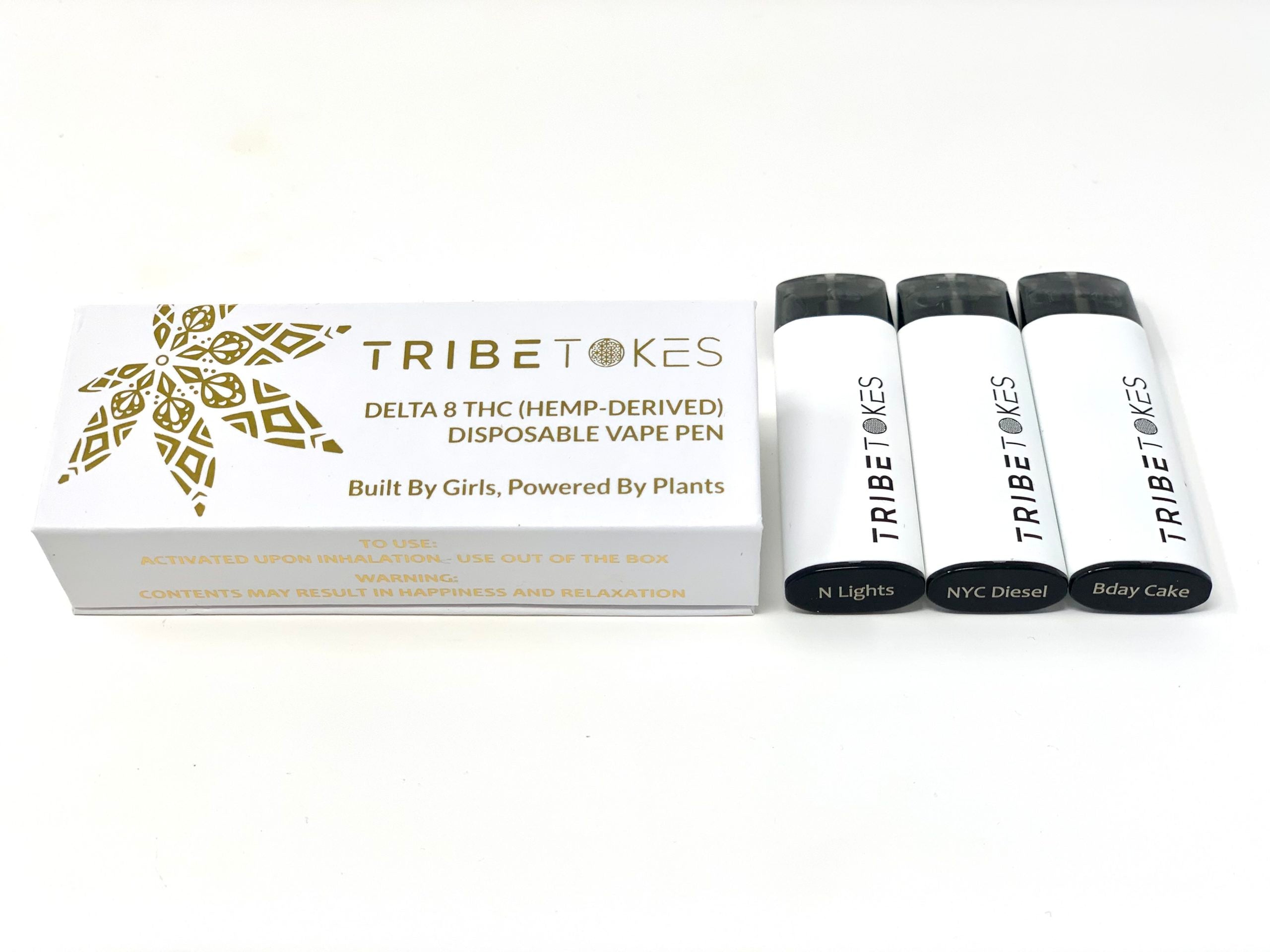 TribeTokes 1:1 Ratio Delta 8 Disposables | For Anxiety Pain and Sleep Best Price