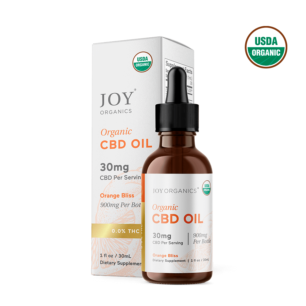 Joy Organics Orange Bliss: Organic Broad Spectrum CBD Tincture Best Price