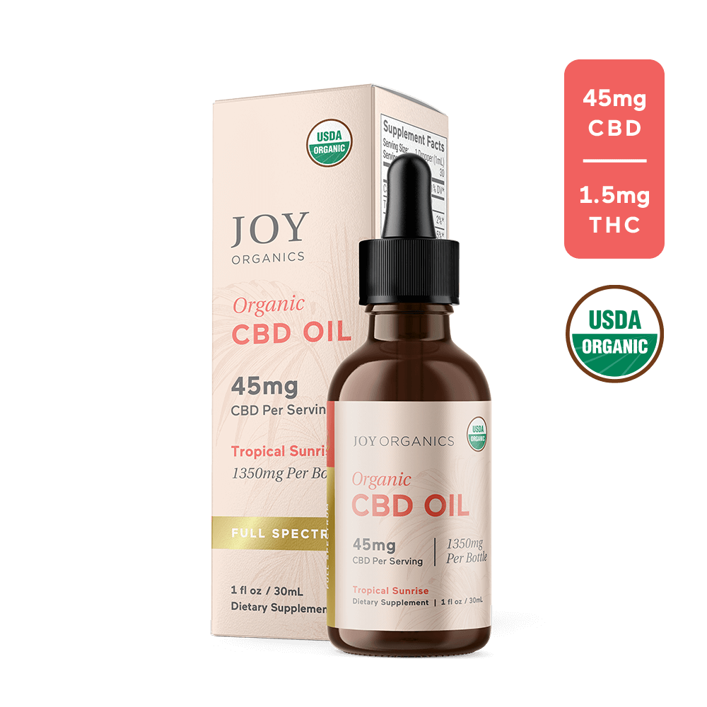 Joy Organics Full Spectrum Tincture (Tropical) Best Price