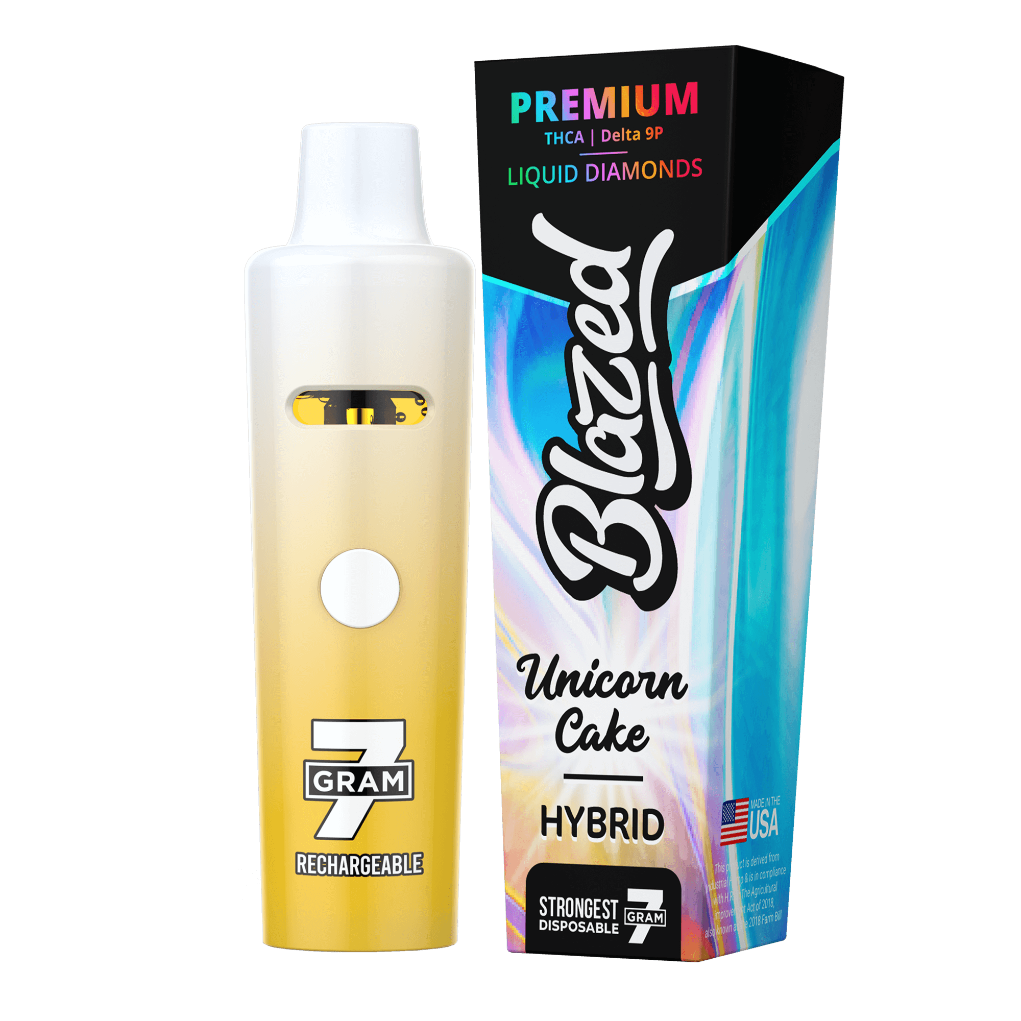 Blazed 7 Gram THCA + Delta 9B Disposable Vape Best Price