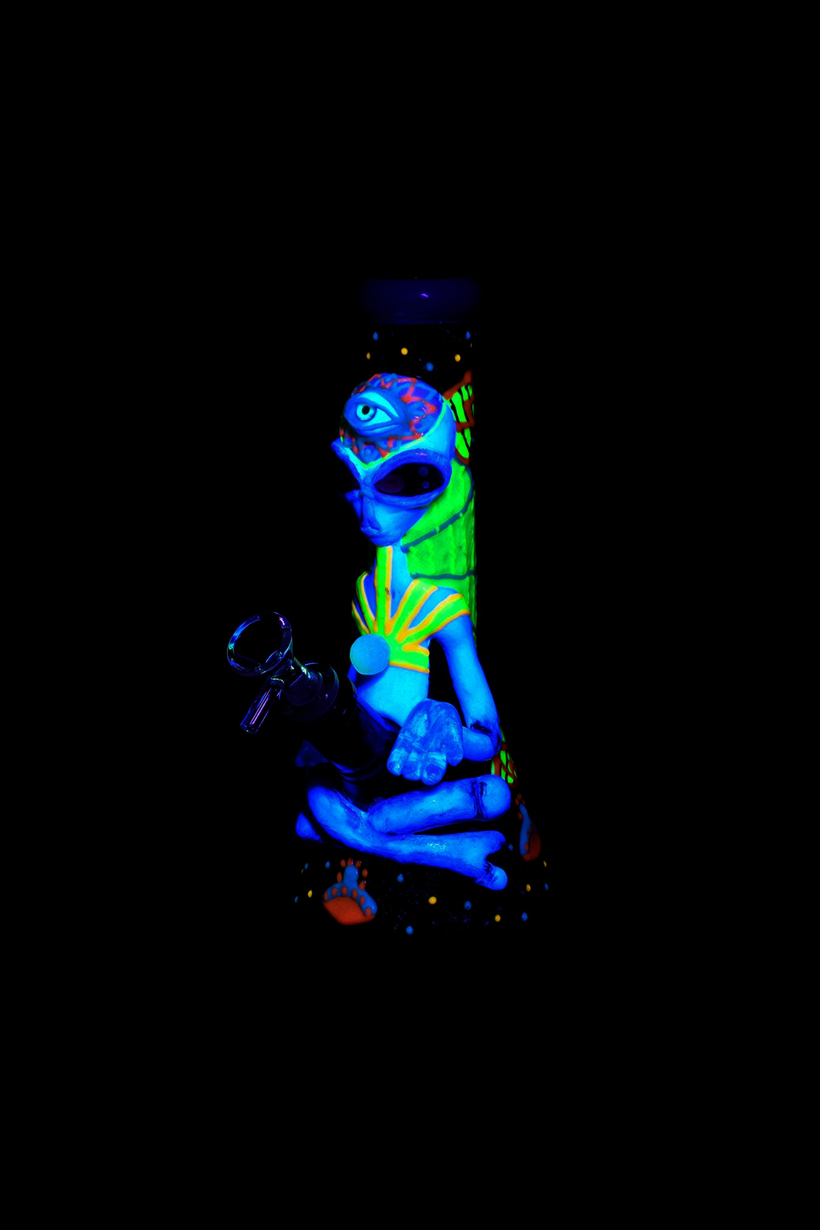 Pulsar Artist Series Glow Beaker Water Pipe Best Price