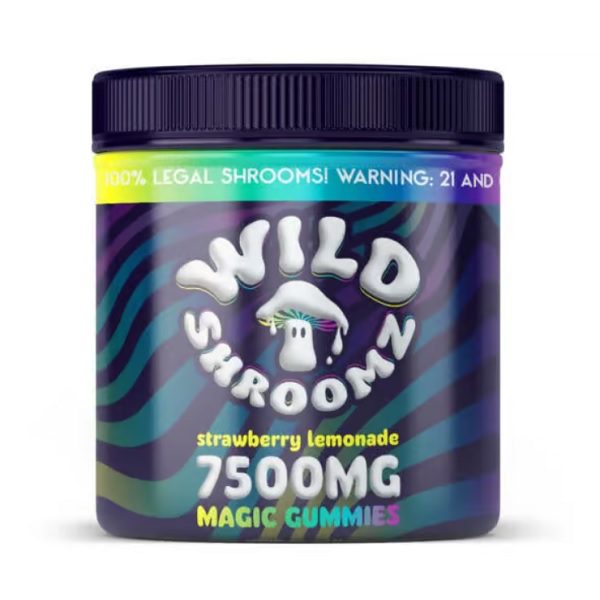 Wild Orchard Wild Shroomz Mushroom + Delta 9 Gummies 2500mg or 7500mg Best Price