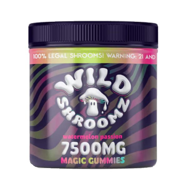 Wild Orchard Wild Shroomz Mushroom + Delta 9 Gummies 2500mg or 7500mg Best Price