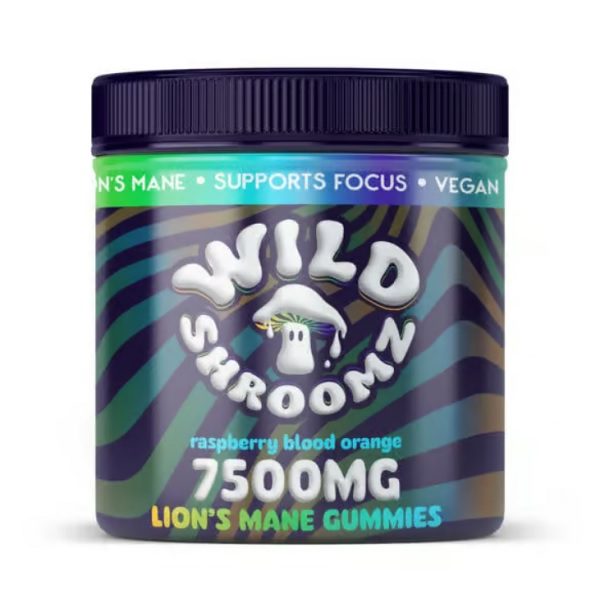 Wild Orchard Wild Shroomz Mushroom + Delta 9 Gummies 2500mg or 7500mg Best Price