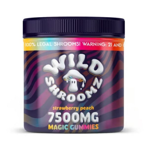 Wild Orchard Wild Shroomz Mushroom + Delta 9 Gummies 2500mg or 7500mg Best Price