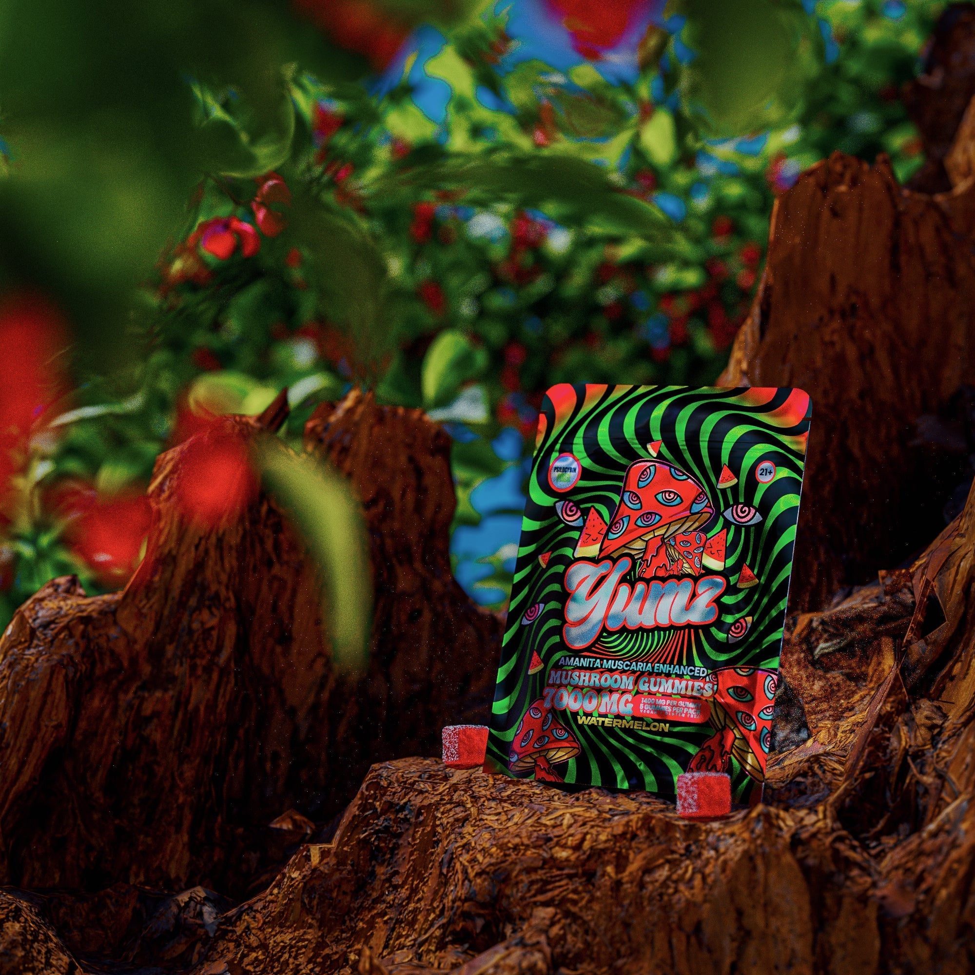 YUMZ - Watermelon ( Amanita Muscaria Mushroom Gummies ) Best Price