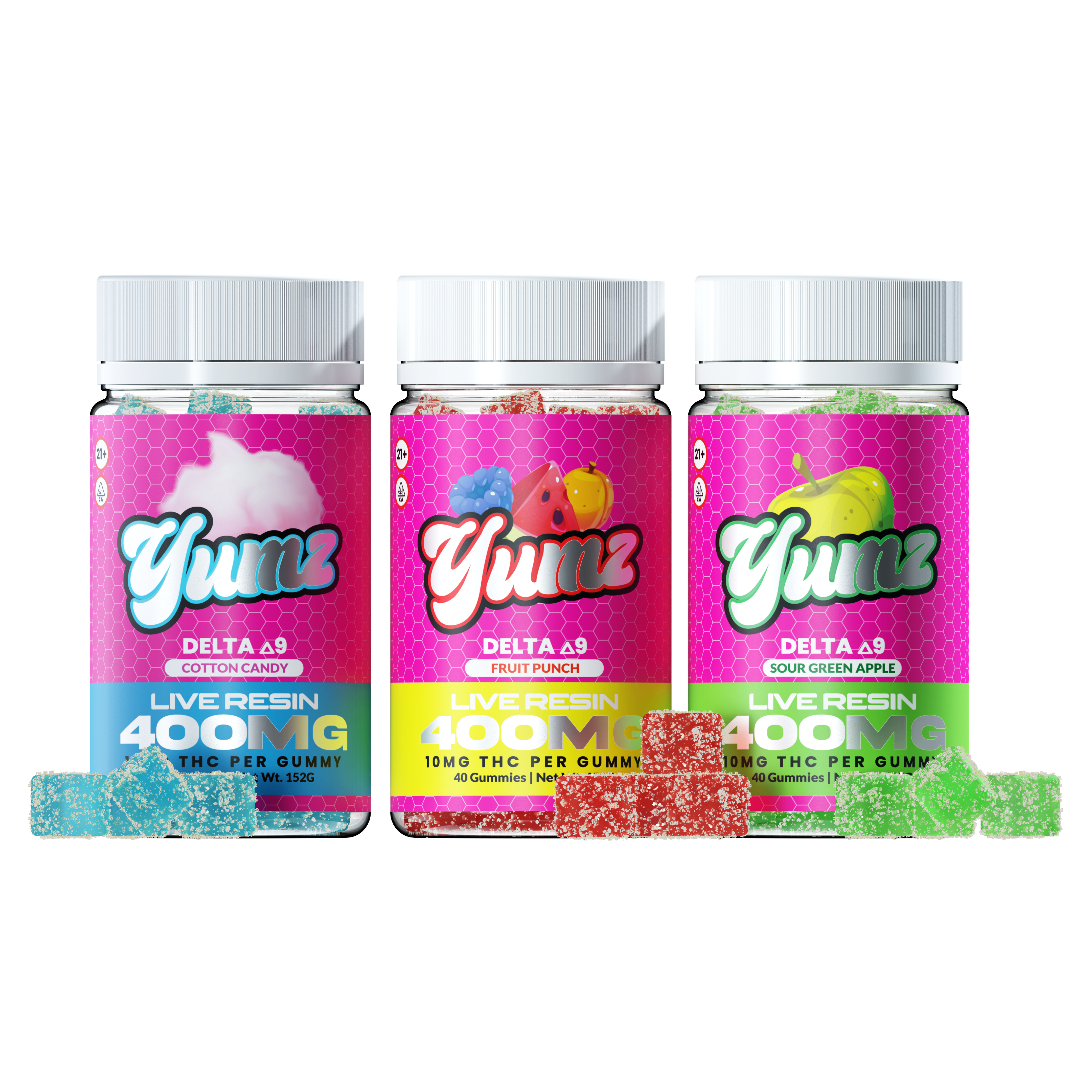 YUMZ ( DELTA 9 THC GUMMIES ) 400mg ( BUNDLE ) Best Price