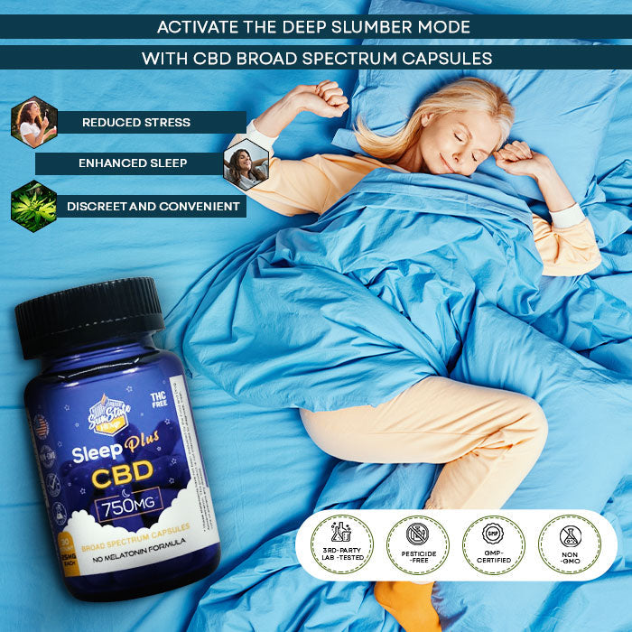 Sun State CBD Sleep Plus Capsules Best Price