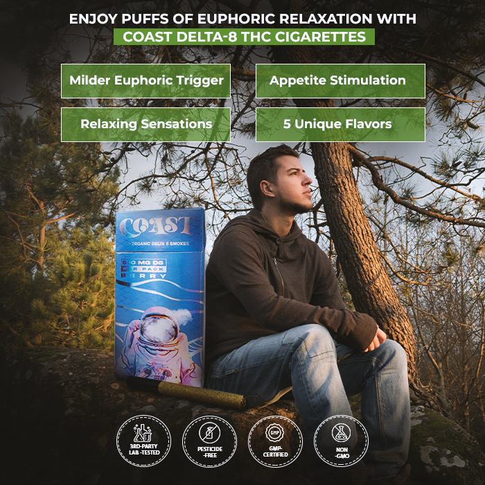 Coast Delta-8 THC Cigarettes Best Price