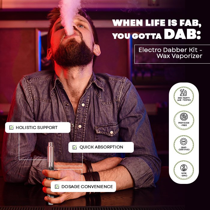 Electro Dabber Kit - Wax Vaporizer Best Price