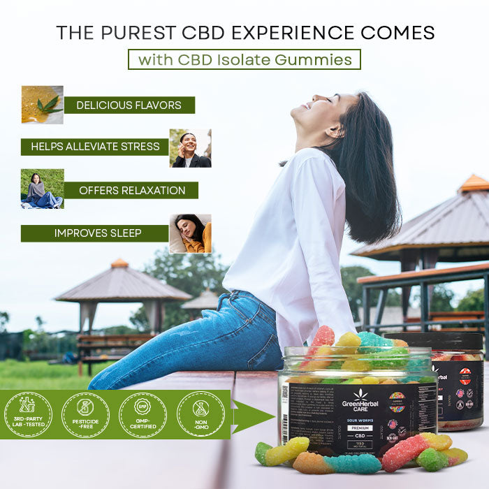 Green Herbal Care GHC CBD Isolate Gummies Best Price