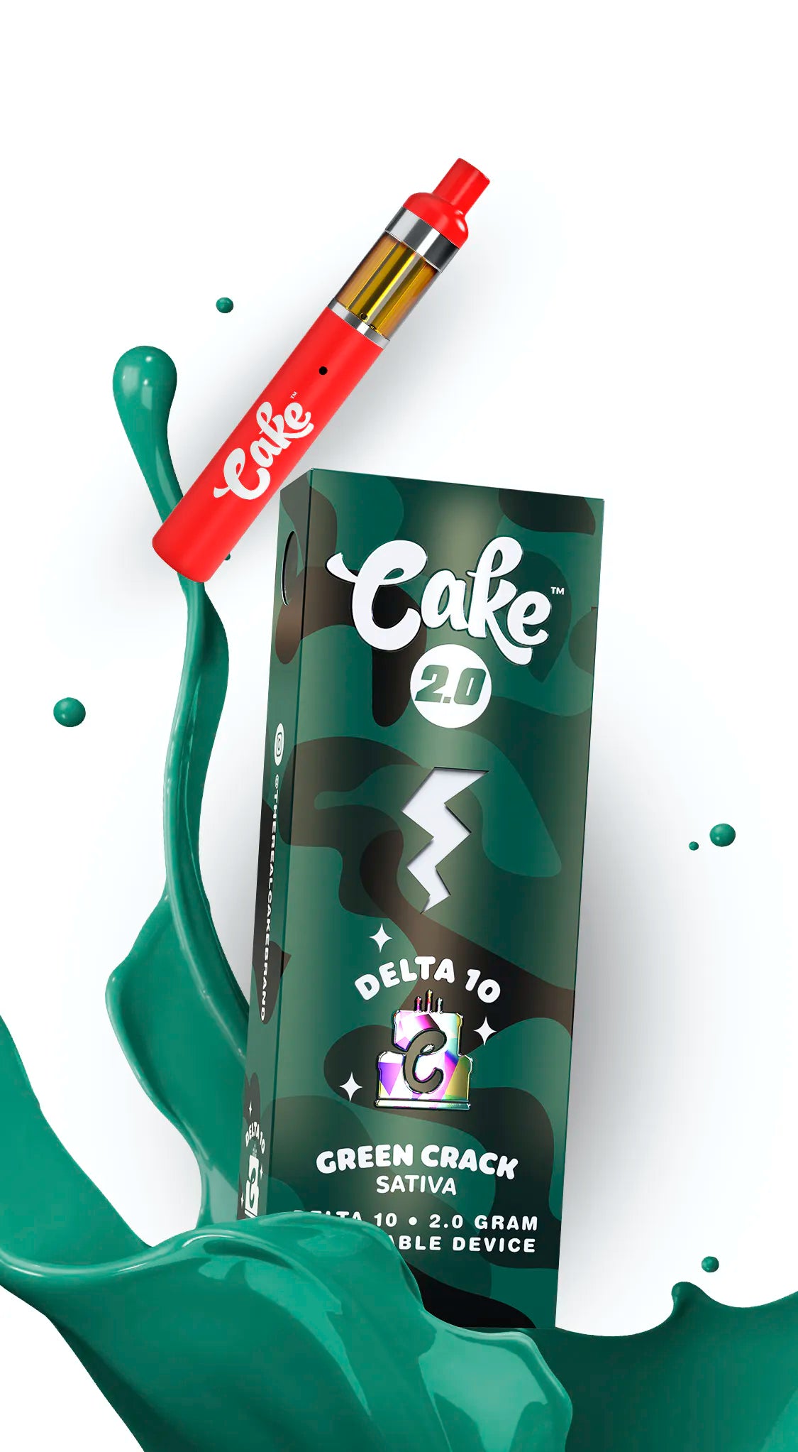 Cake 2.0 Delta-10 Disposables (2g) Best Price