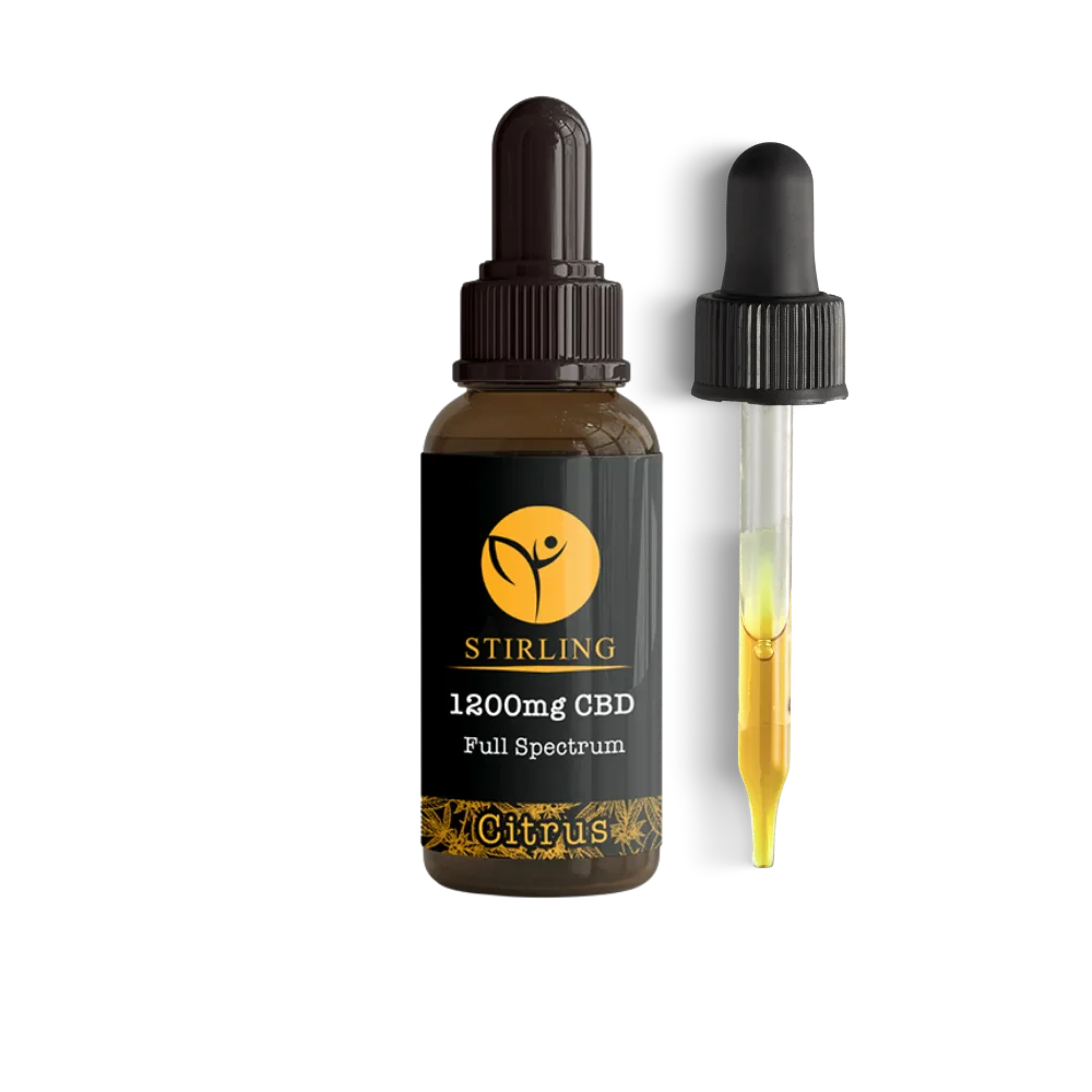 Stirling CBD - Full Spectrum CBD Oil 1200mg Best Price