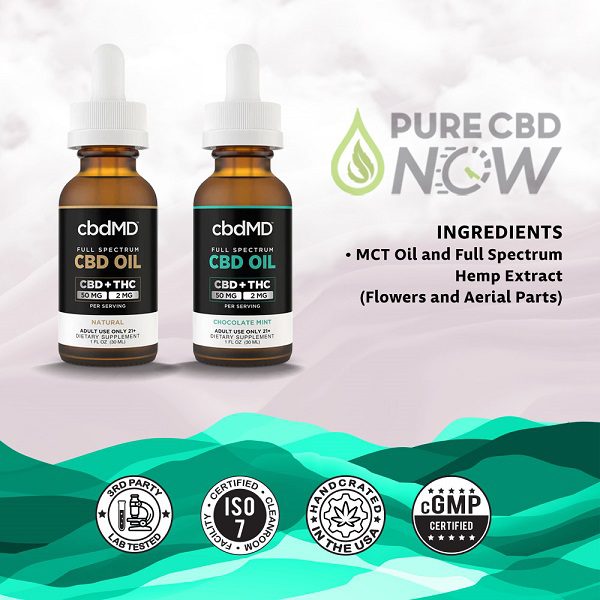 cbdMD Full Spectrum CBD Oil Tincture 30mL Best Price