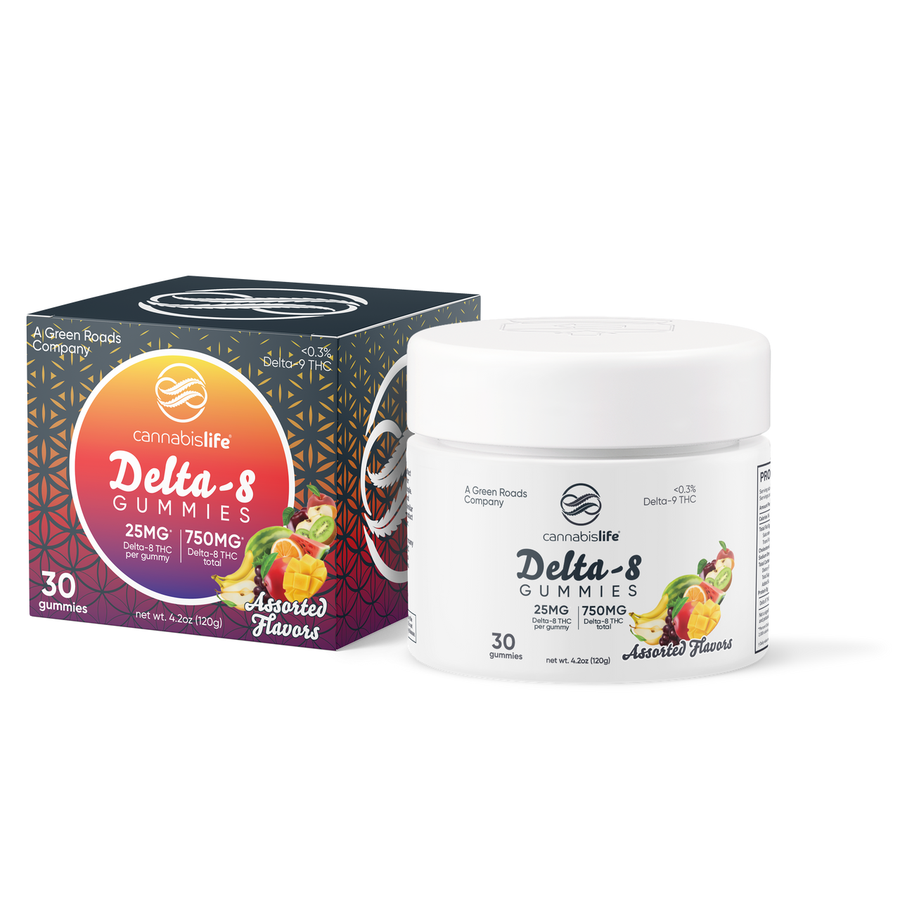 Cannabis Life Assorted Flavors Delta-8 Gummies Best Price