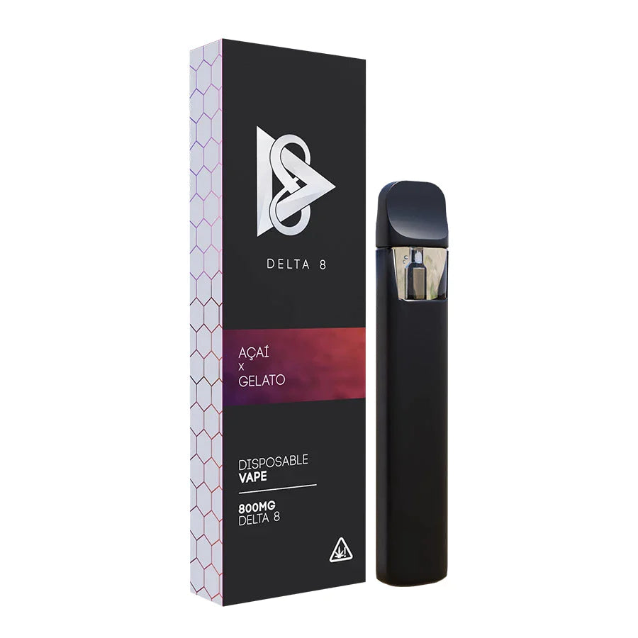 Delta 8 Edibles D8 CO - Delta 8 Acai x Gelato (1g) Delta 8 Disposable Best Price