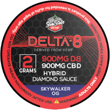 Sun State Hemp Delta-8 THC Diamond Sauce - Dab Best Price