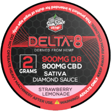 Sun State Hemp Delta-8 THC Diamond Sauce - Dab Best Price