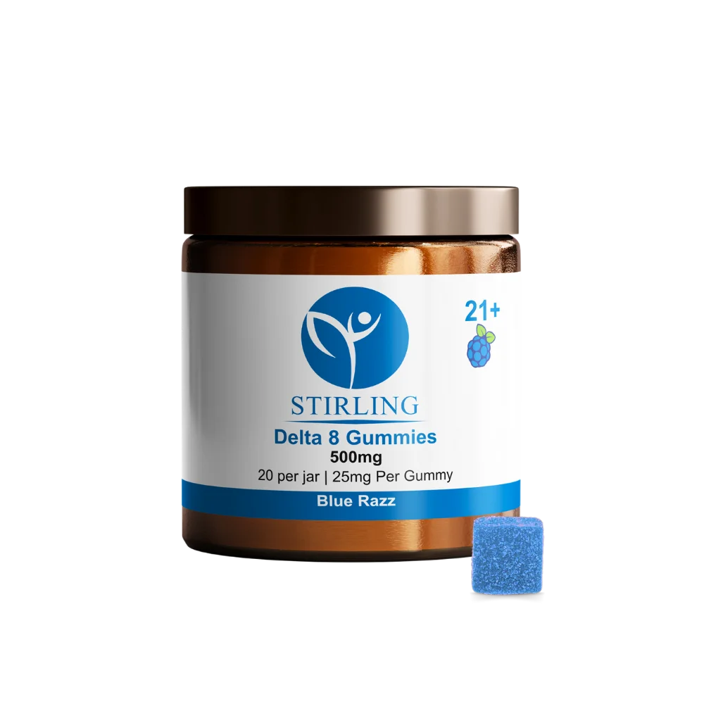 Stirling CBD - 25mg Delta 8 Gummies Best Price