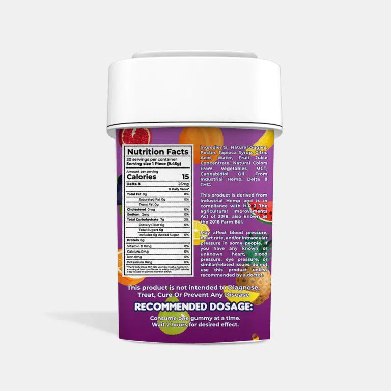 Dank Lite | Assorted Delta 8 THC Gummies - 750mg Best Price