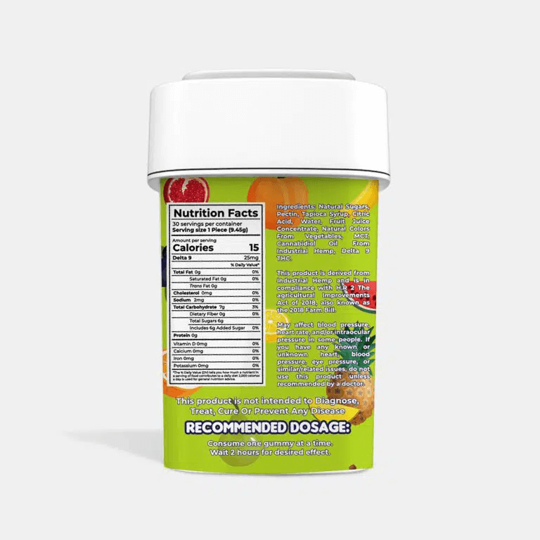 Dank Lite | Assorted Delta 9 THC Gummies - 750mg Best Price