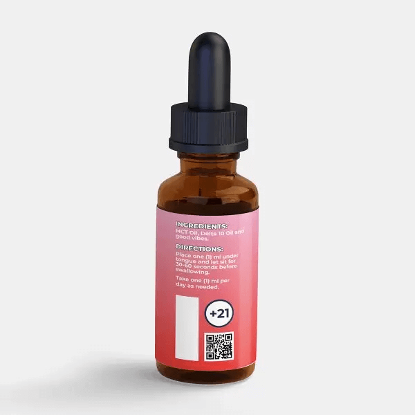 Dank Lite | Premium Delta 10 THC Tincture - 1000mg Best Price