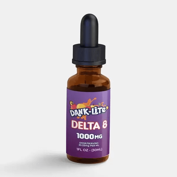 Dank Lite | Premium Delta 8 THC Tincture - 1000mg Best Price