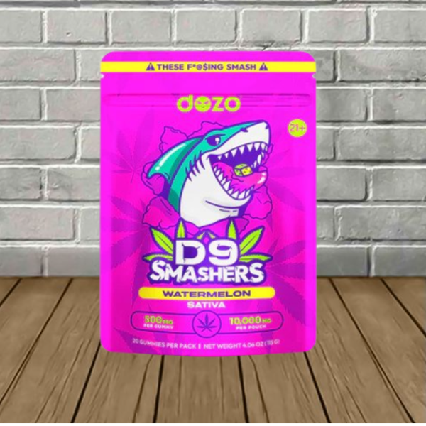 Dozo Delta 9 THC Smashers Blend Gummies 500mg Best Price