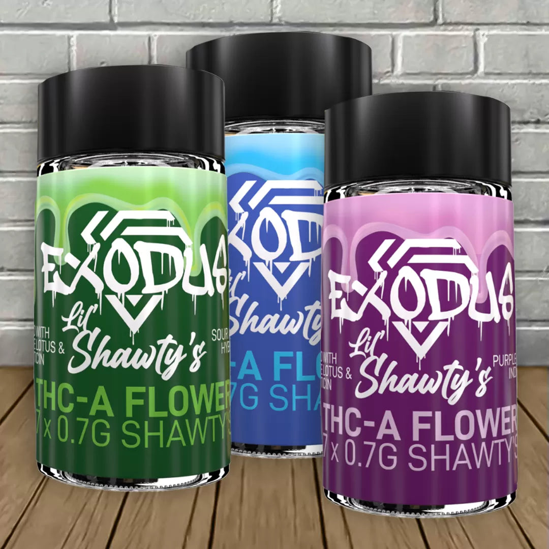 Exodus Lil Shawty’s THCa Blue Lotus Pre Rolls 7ct Best Price