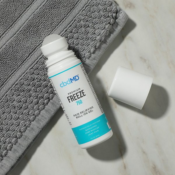 cbdMD Premium CBD Freeze Roller (Choose mg) Best Price
