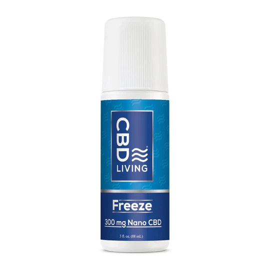 CBD Living | CBD Roll On Freeze 100mg - 4500mg Best Price