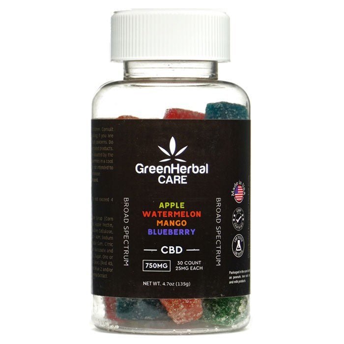 Green Herbal Care GHC Broad Spectrum CBD Gummies Best Price