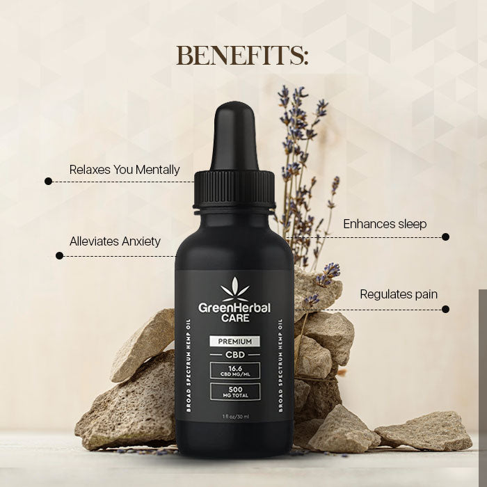 Green Herbal Care GHC Broad Spectrum CBD Oil Best Price