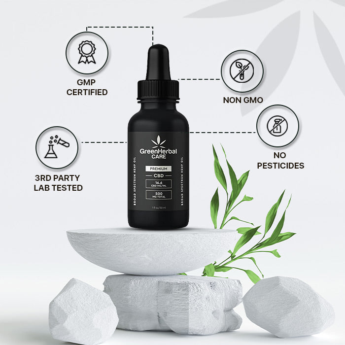 Green Herbal Care GHC Broad Spectrum CBD Oil Best Price