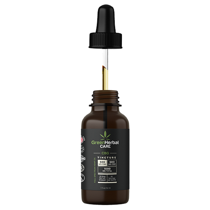 Green Herbal Care GHC Full Spectrum CBG/CBD Oil Best Price