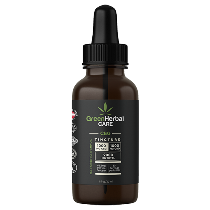 Green Herbal Care GHC Full Spectrum CBG/CBD Oil Best Price