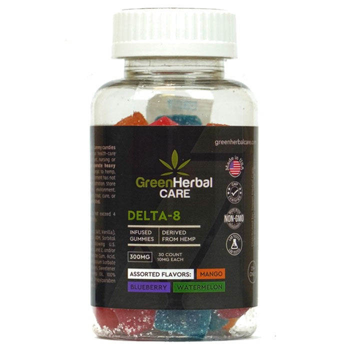 Green Herbal Care GHC Delta-8 THC Gummies (Assorted) Best Price